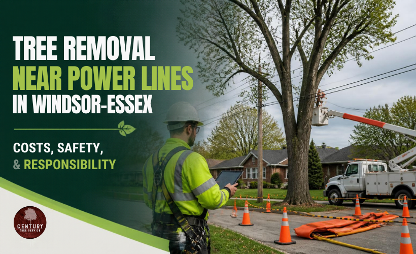 Tree Removal Near Power Lines in Windsor-Essex: Costs, Safety, and Who Is Responsible